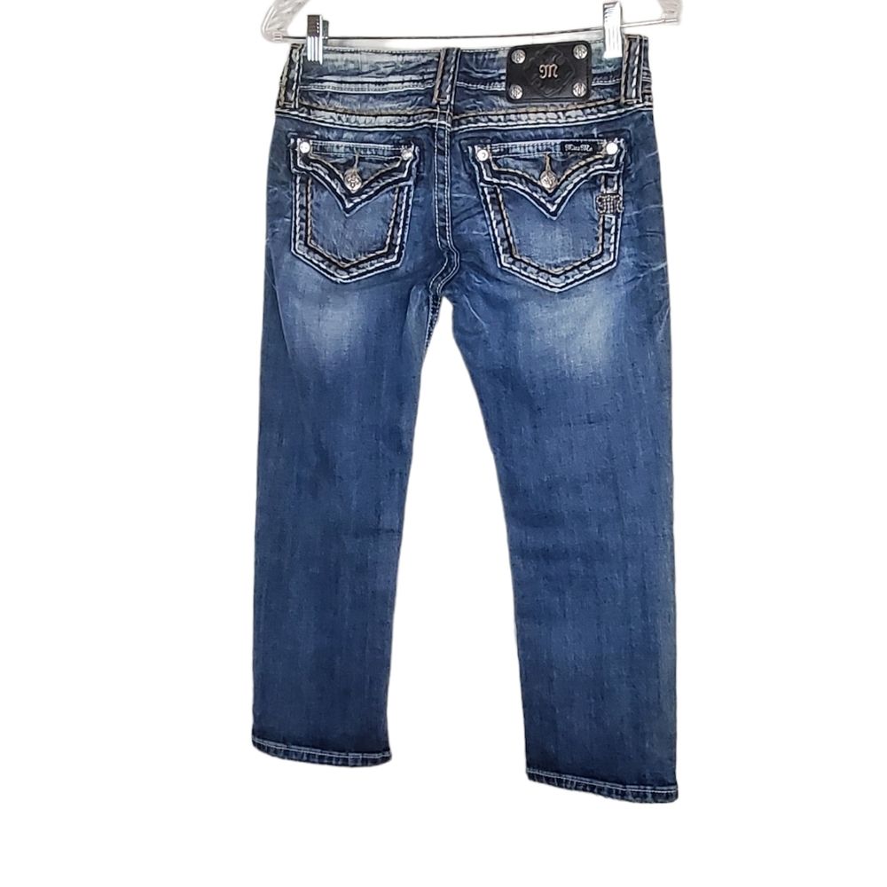 MISS ME Cuffed Capri Jeans Sz 27